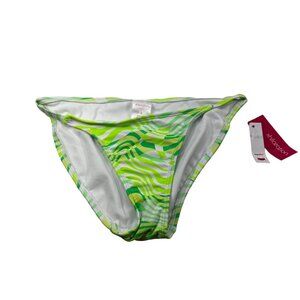 Xhilaration Womens Size Small 0-2 Swim Bikini Bottom Hipster Green New With Tags